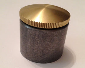 Bung King Brass Filler Cap with Tall Weld-In Bung, 1.25"-12 Thread Gas Cap Bung King