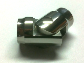 Bung King Universal Footpeg Pivot Pair, 3/8"-16 Tapped, Polished Stainless Steel Foot Peg Mount & Hardware Bung King