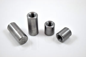 Bung King Weld-In Threaded Bung, 1/2"-13, 7/8" OD, 1018 Mild Steel Frame Fabrication Part Bung King