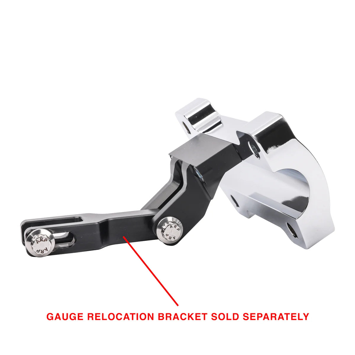 "Updated" OG Riser Top Clamp, Chrome Risers Thrashin Supply Co.