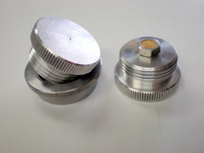 Bung King Vented Filler Cap and Weld-In Bung Kit 1.25"-12, Aluminum Cap Gas Cap Bung King