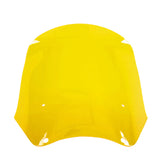 Pare-brise T-Sport FXDXT 15" avec carénage Recurve Moons Mc Jaune